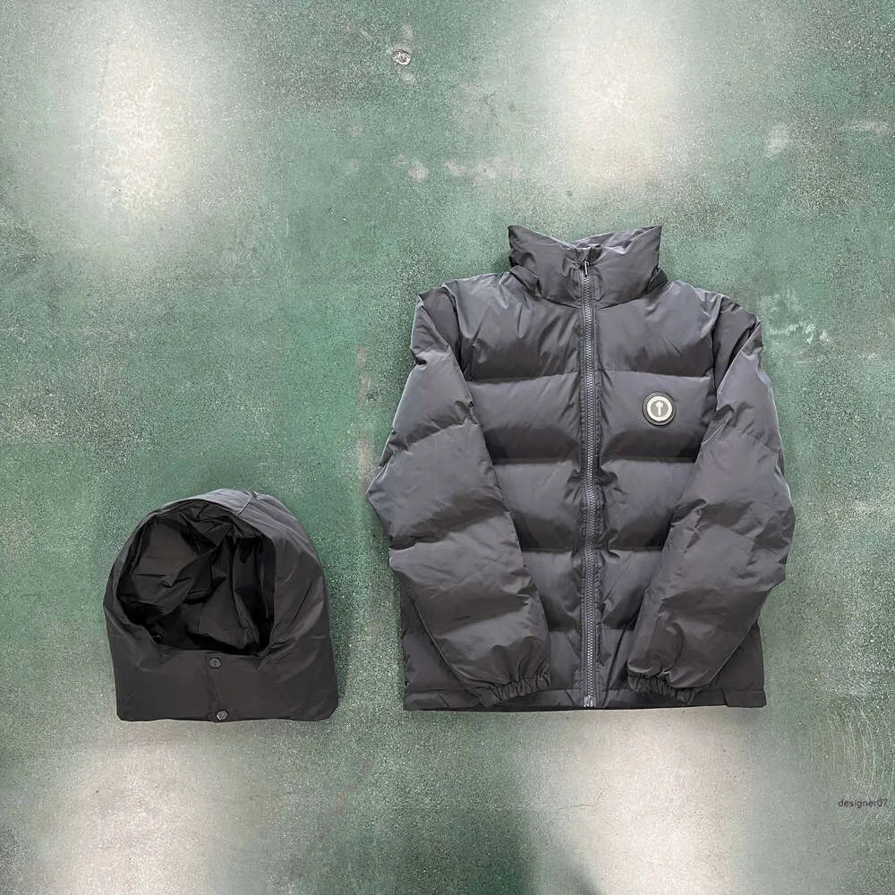 Trapstar veste manteau hommes vestes vers le bas designer jacke hiver vente à la mode veste en coton Trapstar avec chapeau épais et détachable pour coupless