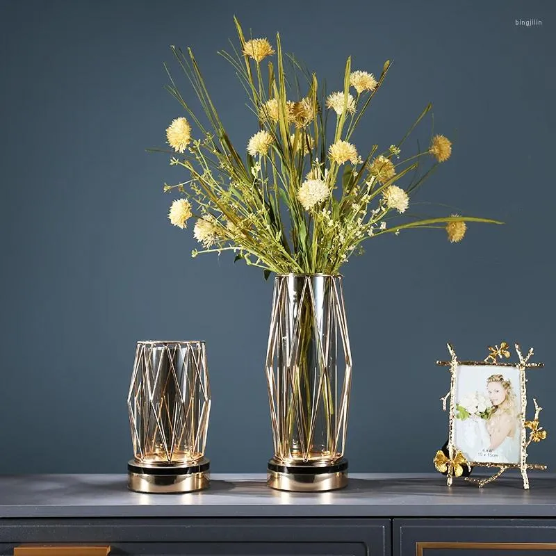 Vases Table décorative Vase de luxe Terrarium Design Funky plante Style nordique Original Pots de Fleurs décoration intérieure pour la maison