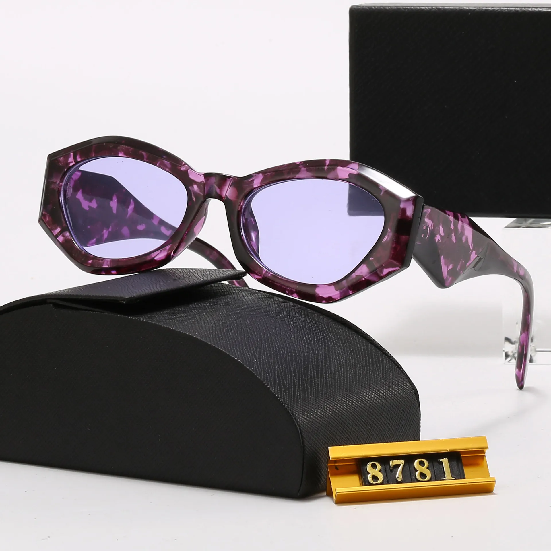 Purple designer sunglasses hotsell