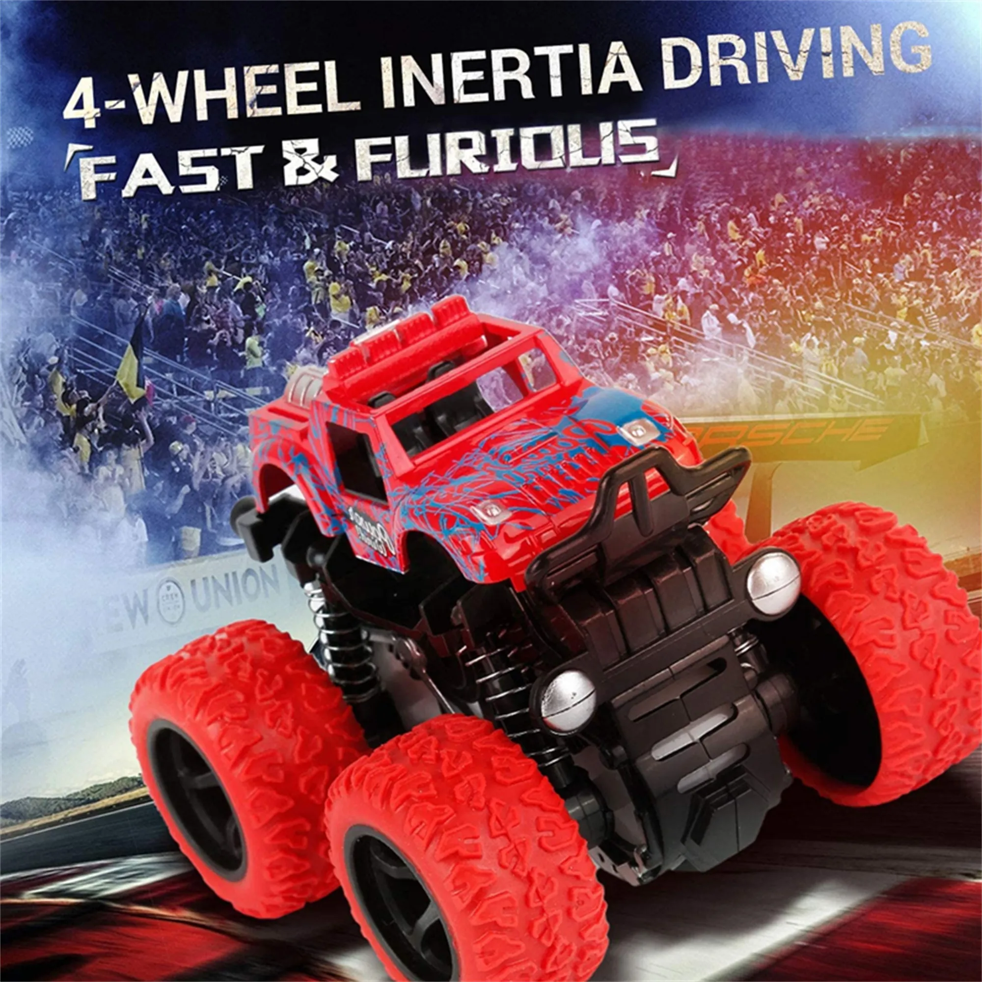 Nowy 2023 Monster Truck Toys Car napęd na cztery koła w terenie.