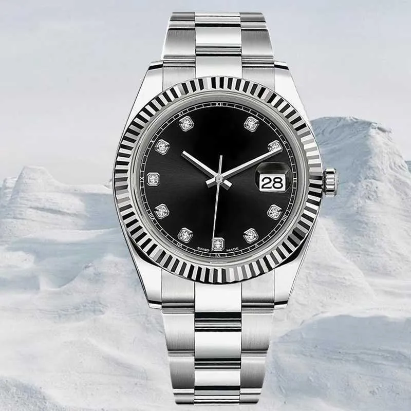 Roller titta på designer reloj datejust kvinna för man mekanisk 41mm 36mm kvarts 31 mm 28mm vattentät lysande fällbar spänne automatisk rörelse klockor cy