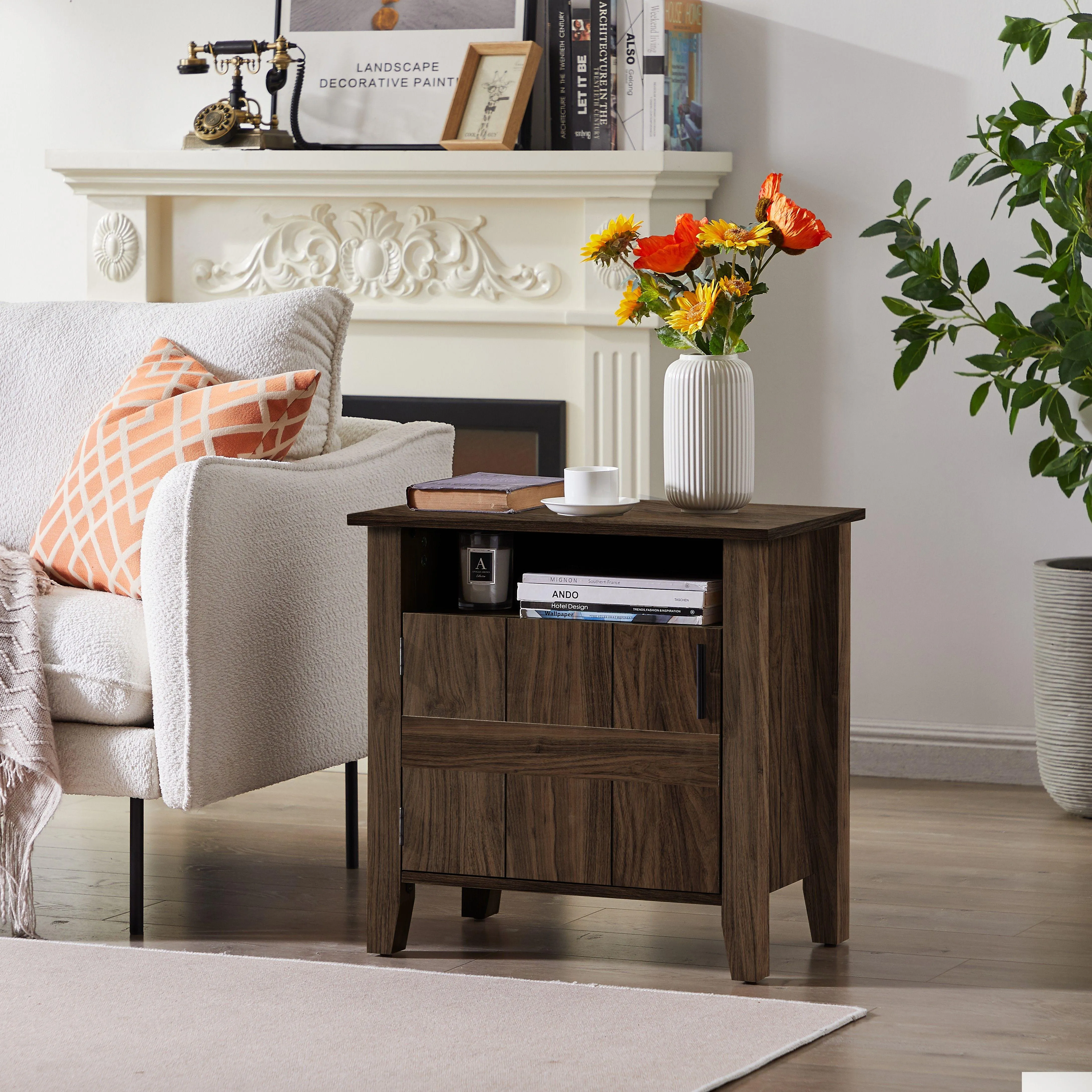 Living Room Furniture Nightstands Storage Cabinet Next To Sofa Drop Delivery Home Garden Dhqof