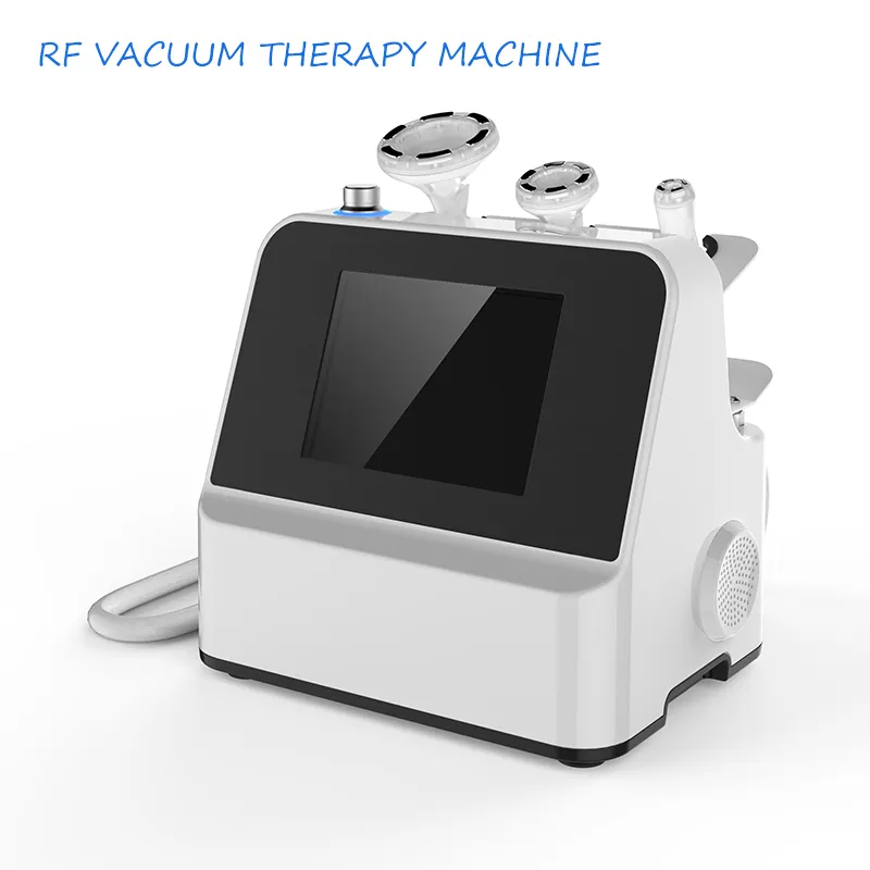 NIEUW 3 in 1 RF Vacuüm foton gezichtsverzorging anti-aging Lichaamscontourapparatuur voor het vormgeven van afslankvet verwijderen
