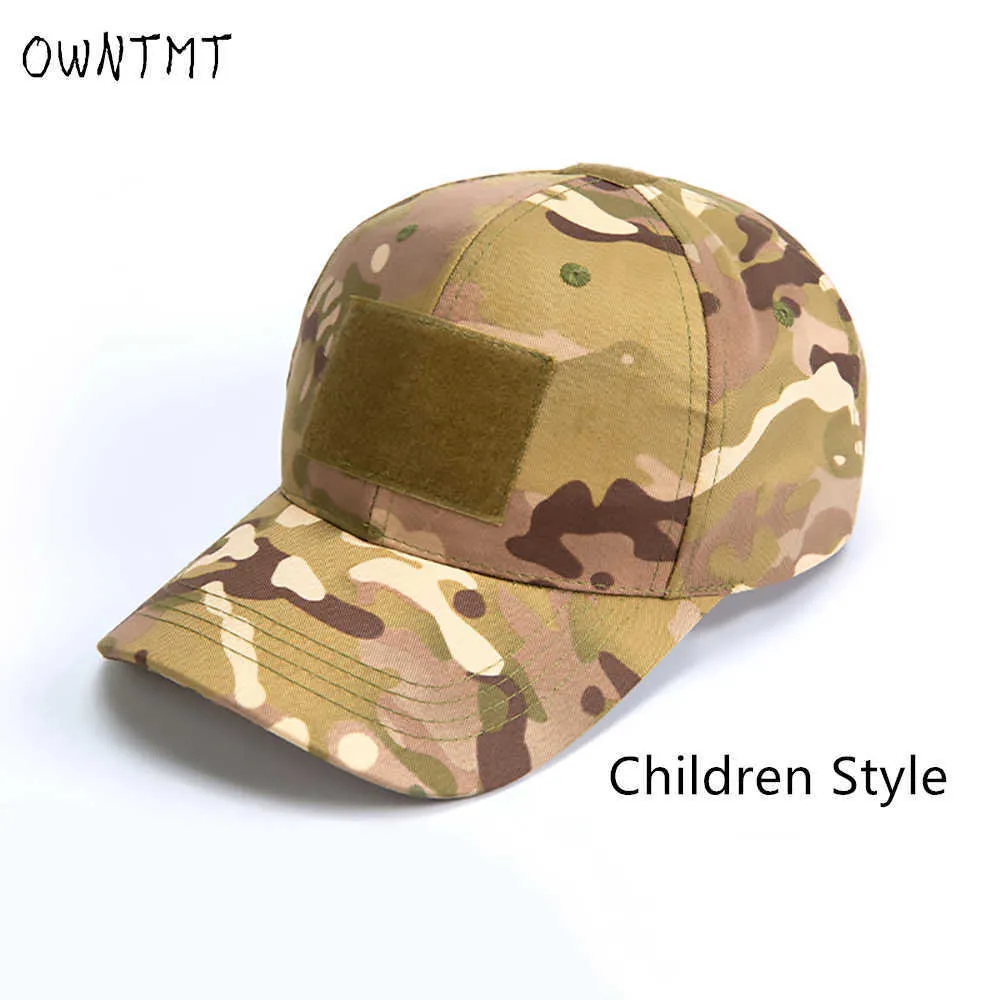 S Hats Fashion Children Camouflage Hiphop Us Army Baseball Cap Boy Girl Gorras Denim Star Snapback Casquette Sport Outdoor Sun Hat P230424