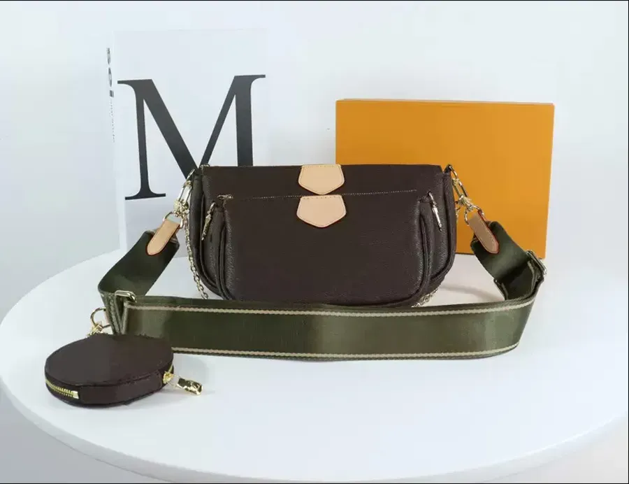 10A Yüksek Kaliteli Crossbody Cüzdanlar Çoklu Pochette Lüks Tasarımcı Çanta Cüzdan Kadın Çanta Omuz Çantaları Kadın Tasarımcılar Çanta Lüksleri Kadın Çantalar 9918#