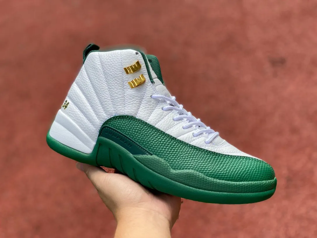 Green and shop black 12s