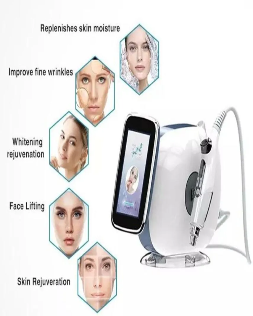 3 w 1 EMS Microneedle RF Maszyna Bez igły Mezoterapia Mesoterapia Wtryskiwacz Twarz Woda Woda przeciw starzeniu Salon Piękno EL8026806