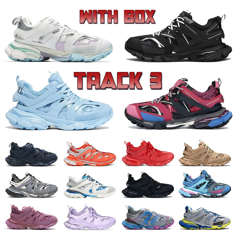 Balenciaga Balencaigas Shoes Track 3 3.0 Mens Dress Shoes Woman Sneakers All Black Tess.s. Track Runners【code ：L】Daddy Grandfather Designer Heels Women Traienrs