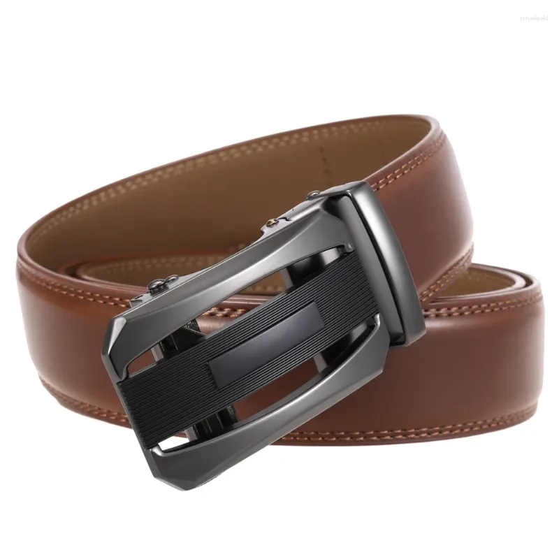 leather belt for dresses Woven Leather Belt-Tan