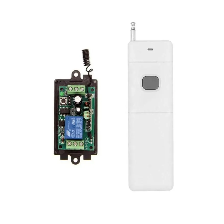 Remote Control Switch 3000M Long Distance Dc 9V 12V 24V 1 Ch 1Ch Rf Wireless Remote Control Switch Systemtransmitter Receiver7720919 D Otgmq