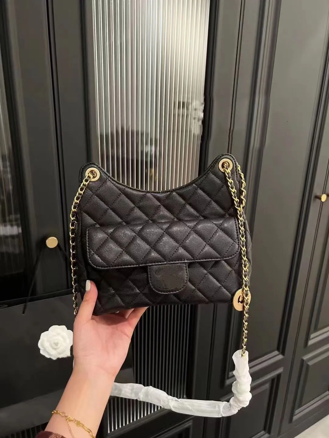 2023 designer luxe tassen Designer schoudertas handtas vrouw mode beste kwaliteit lederen tassen de draagtas Mini hobo bags Kitten tas handtas met handvat