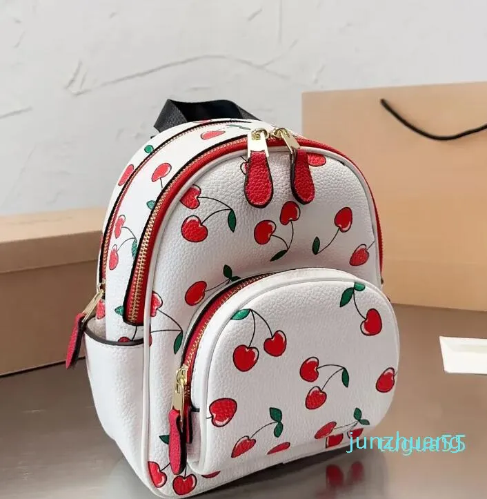 Designer-BackPacks Designers Backpack Bookbag Women Designers Fashion Cherry Book Bags 33