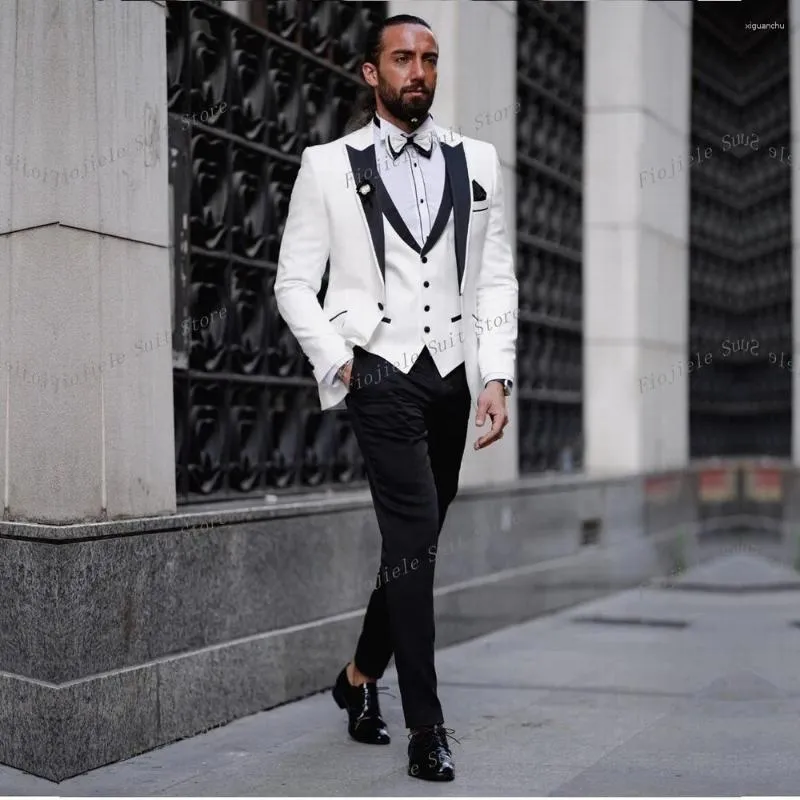 Men's Slim Fit Suit Tuxedo Sets: Modern Wedding Suits, Business Attire,  Special Occasion Outfits Groom Groomsman Styles