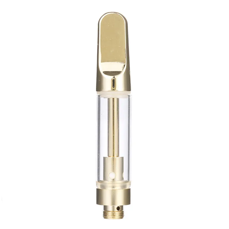 Gouden TH205 Vape-cartridges Goud keramisch glas 0,5 ml 0,8 ml 1,0 ml 510 draad lege verstuiverkarren