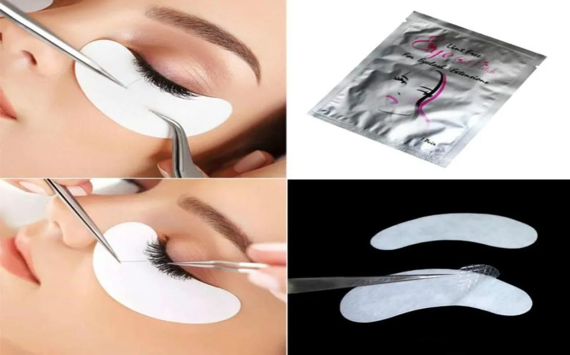 HELA 100 PARSLOT EYCLESS PAPPER PALLER EYE PAYS Women Makeup Tools Eyelash Extension Lint 733CM1788091