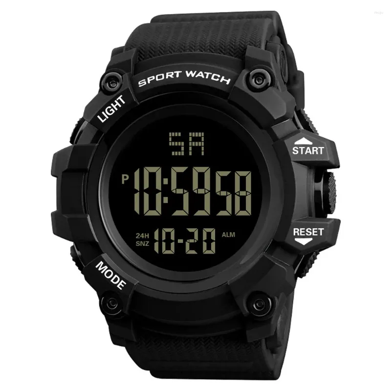 Horloges Luxe Heren Analoog Digitaal Buitenhorloge Militair Sport LED Waterdicht Horloge Deportivo Hombre Elektronisch Automatisch