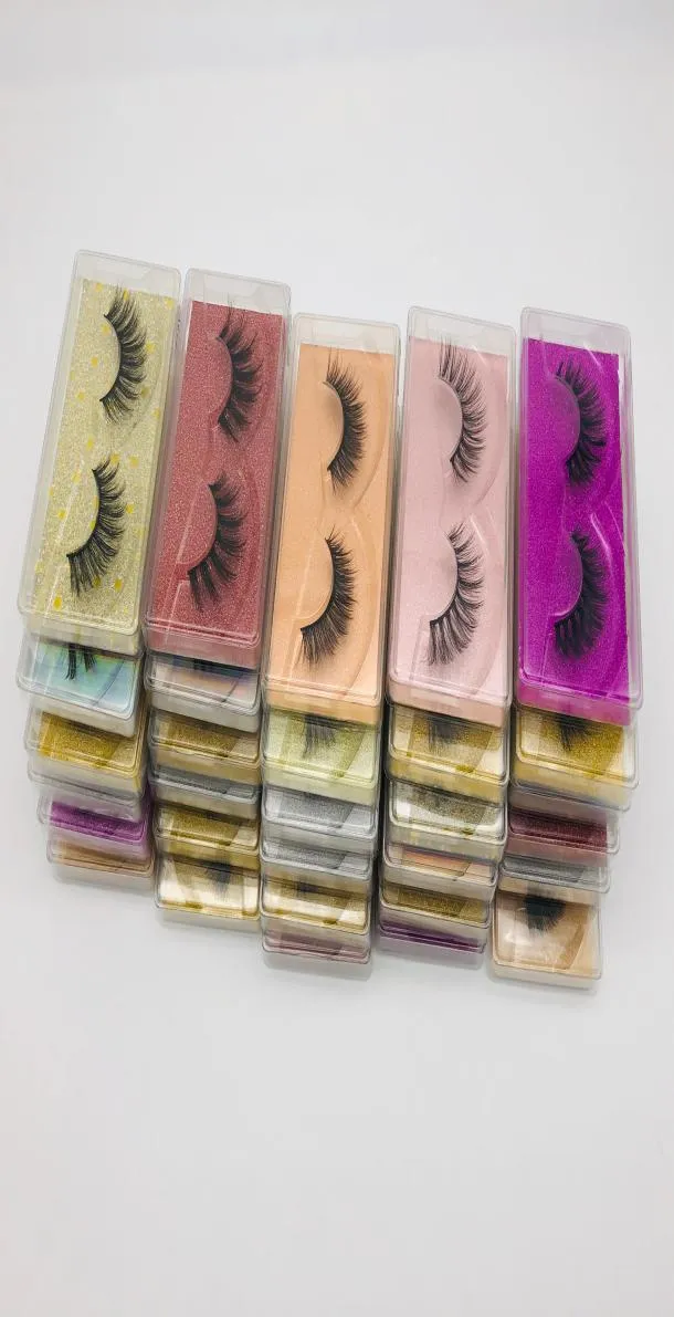 3D Mink Eyelashes Hela 30 Styles 3D Mink Lashes Naturliga tjocka falska ögonfransar Makeup False Lashes Förlängning i bulk 2592539