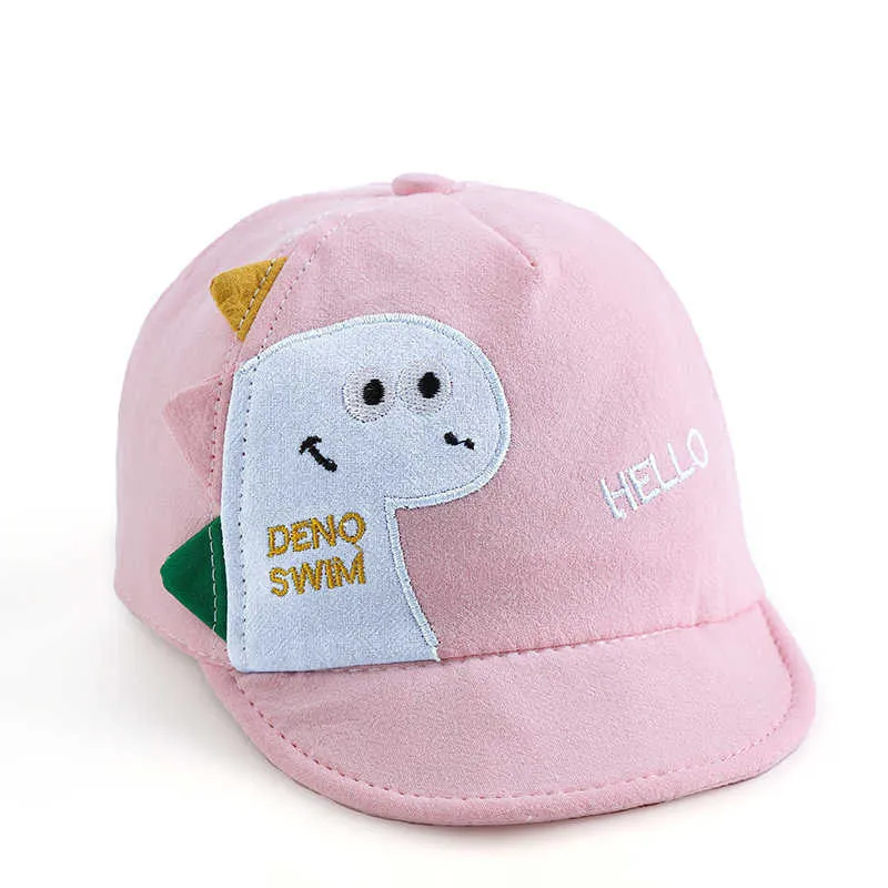 Caps Summer Bucket Hat Dinosaur Cute Newborn Baseball Cap Color