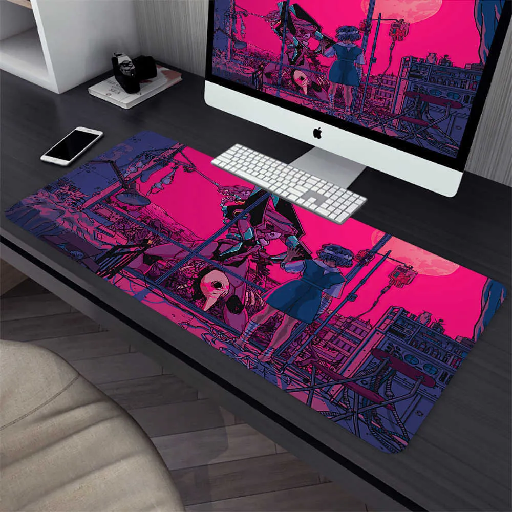 Green Desk Mat, Cute Cats Deskmat, Nature Mouse Pad Large, Mouse Pad With Wrist  Rest, Xxl Xl Gaming Keyboard Matt, Kawaii Mousepad Aesthetic 