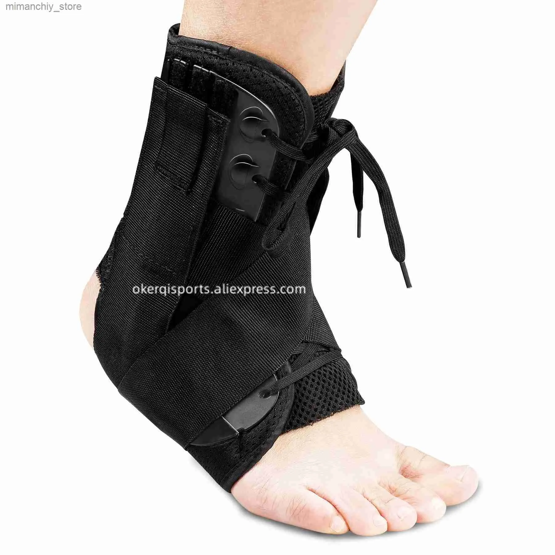 Ankle Support 1Pc Sports Basketball Ank Brace Support for Achils Tendonitis Joint Pain Swelling Heel Spur Ank Stabilizer Brace Tendon Q231124