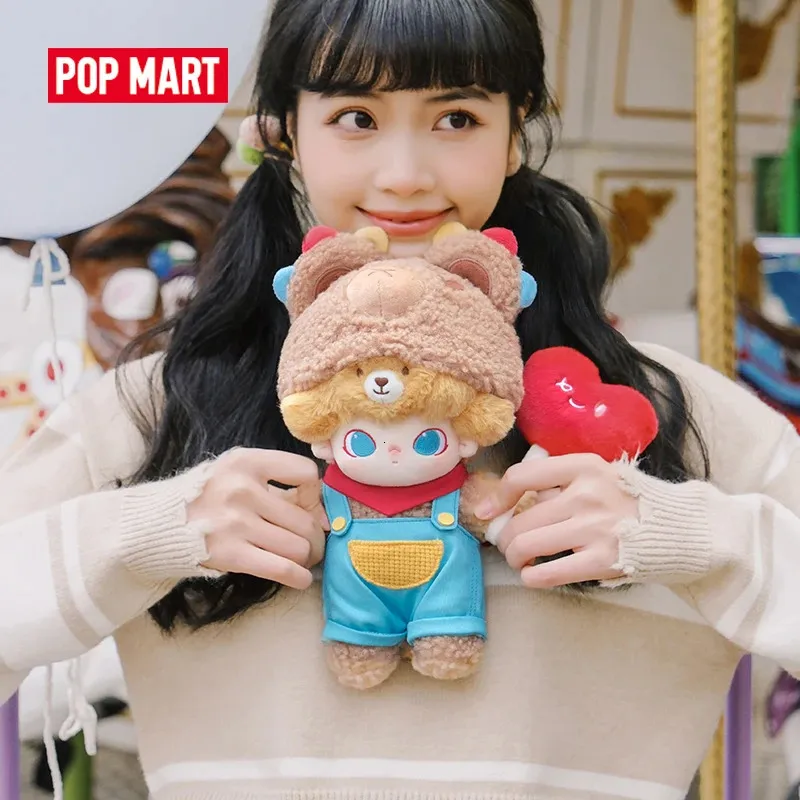 Dockor Pop Mart Dimoo Dating Series 20cm Cotton Doll Cute Toy Romantic Gift for Valentines Day 231124
