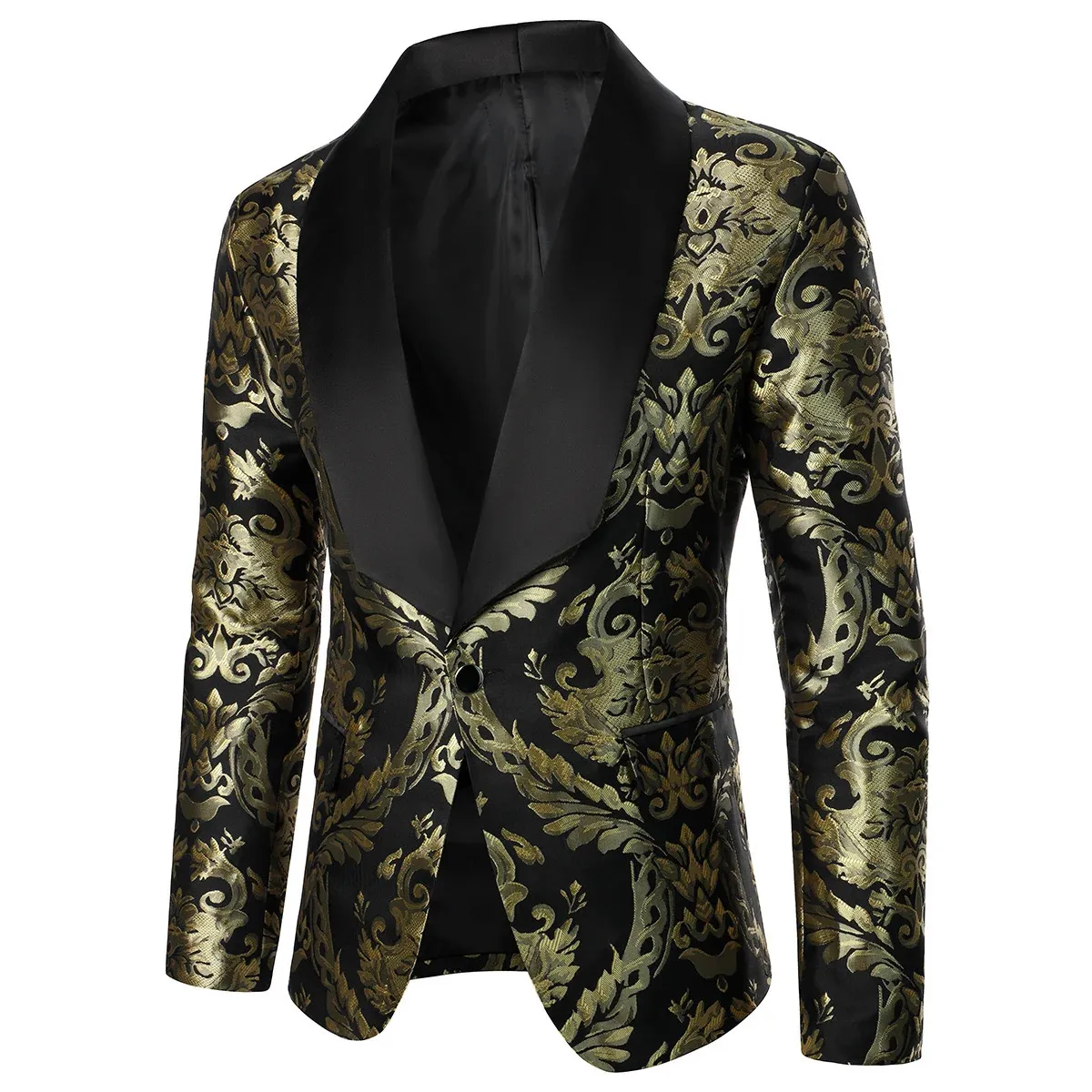 Ternos masculinos blazers terno de luxo tecido texturizado negócios casual casaco festival banquete casamento palco desempenho jaqueta 231123