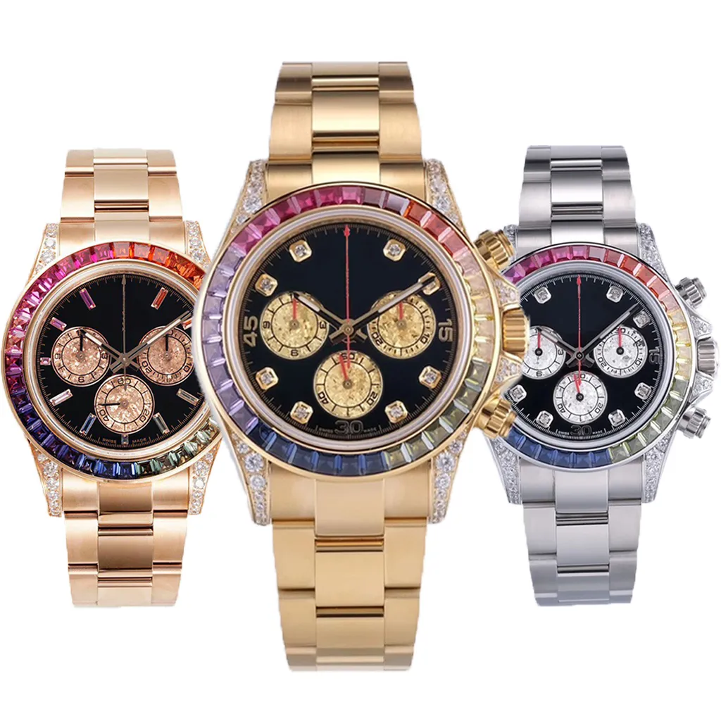 Menbow Watch Designer Designer Diamond Luxury Rose Gold Mouvement Automatic Watchs Men Fashion Mechanical Wristwatch 30ZK #