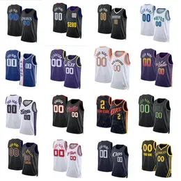 Men Basketball Jersey Stephen Curry Lauri Markkanen Victor Wembanyama Paul George  VanVleet Shai Gilgeous Alexander De'Aaron Fox Scoot Henderson New Jerseys