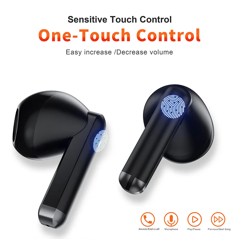 Qere E28 Tws Fones De Ouvido Bluetooth Bluetooth 5.3 Microfone