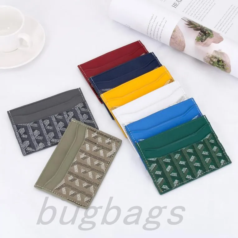 Designer Bag Card Pack Holder Mini Wallet Genuine Leather Purse Fashion