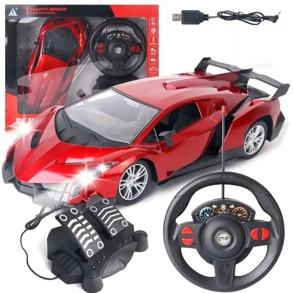 High Speed Motorised Remote Control Cars With LED Light,