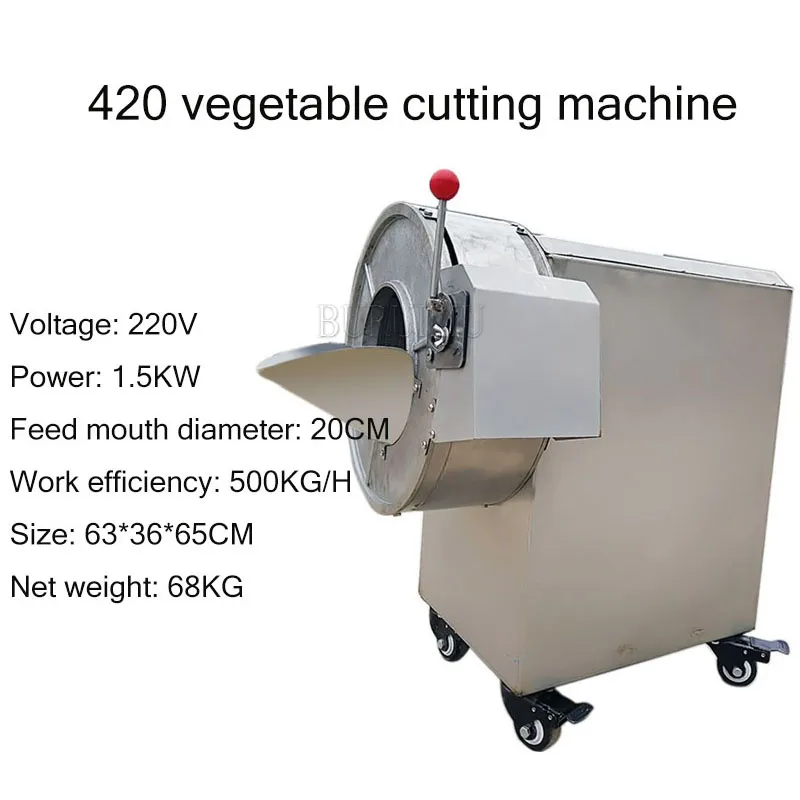 Commercial Vegetable Cutting Machine Multifunction Use