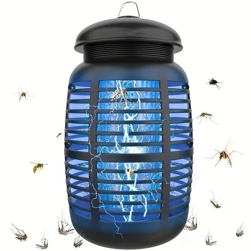 1 Set, Insect Catcher, Mosquito Catcher Light Outdoor Fly Catcher, Mosquito Killer Light, inomhus Electric Insect Catcher, Insect Catcher och 4200V Backyard Garden