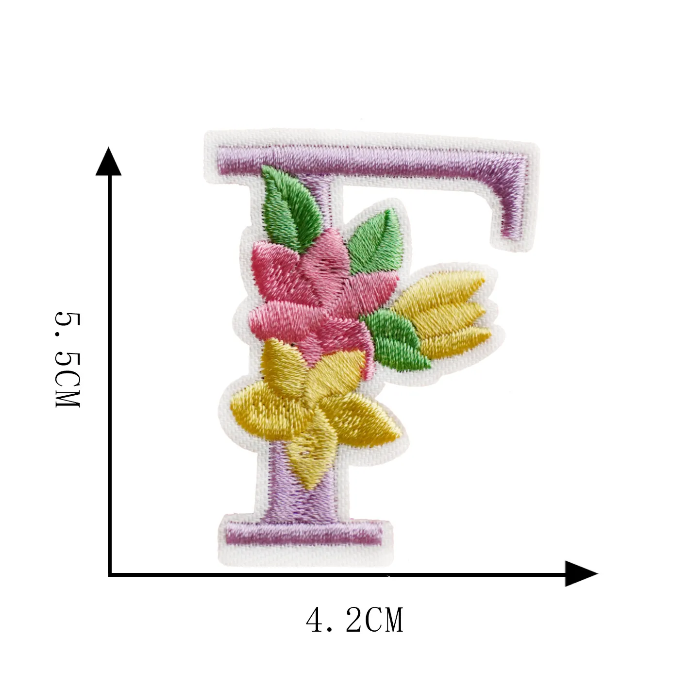 Colorful Flower Embroidered Patch Letters Iron On Sewing Notion For  Clothes, Pink Trucker Hat, Shirts, Bags A Z Alphabet Applique DIY  Accessories From Moomoo2016, $0.73