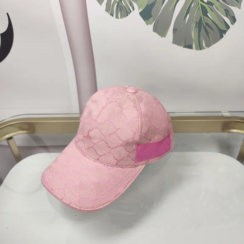 Womens Summer Baseball Cap Canvas Hat Designers Caps Hatts Män