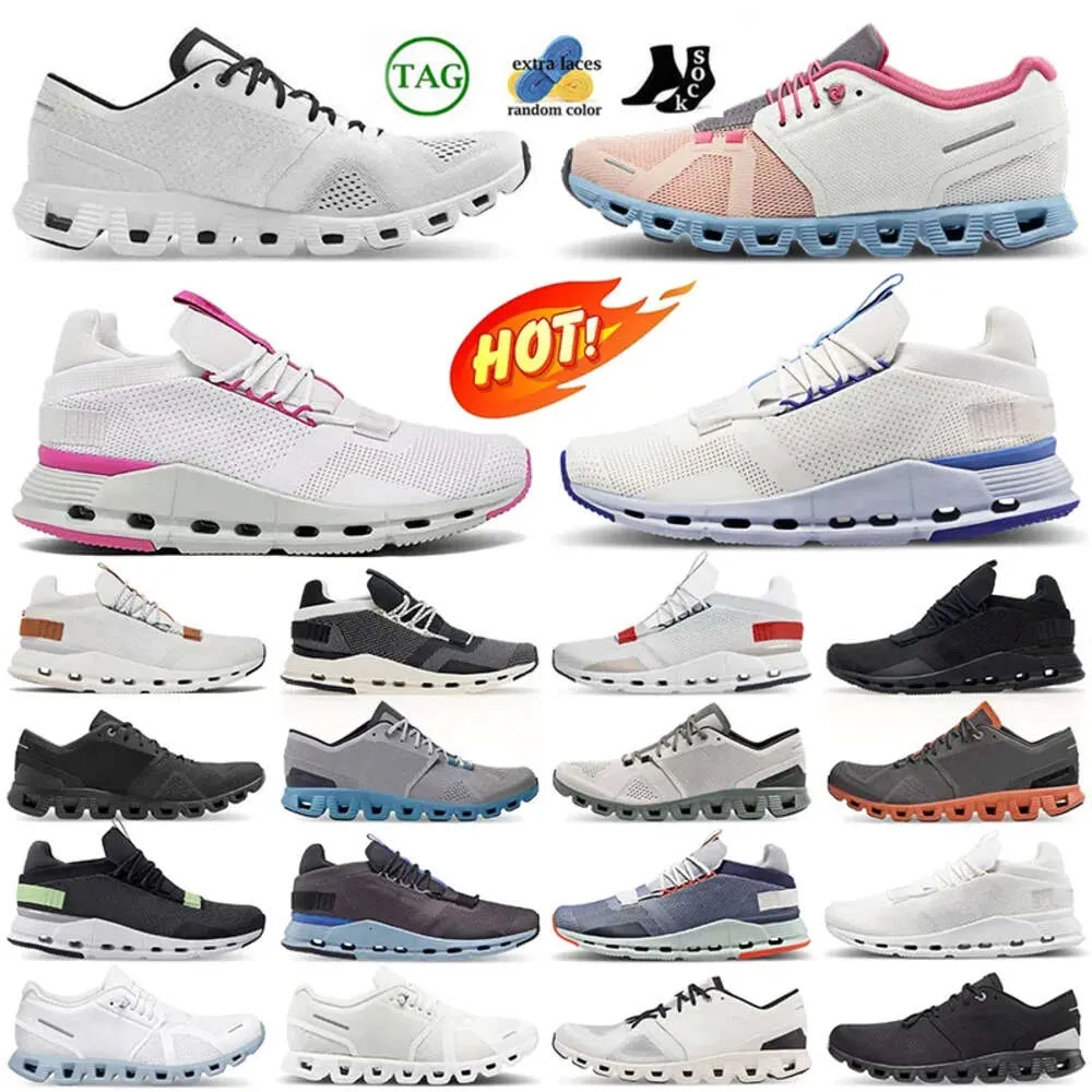 On Cloud X1 Buty do biegania Cloudsurfer Cloudnova Sneakers Triple Black Flame White Surfernova Lumos All Black White Acai Purple Yellow OnClouds Women Turing But