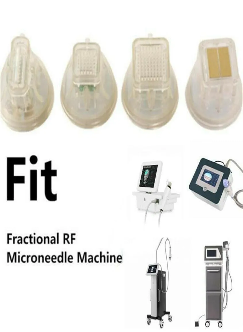 Cartucho de oro Fraccional RF Microneedle Desechable 102564 Nano Pin Head Microneedling Micro Needle Machine Cartuchos Consejos Skin2892440