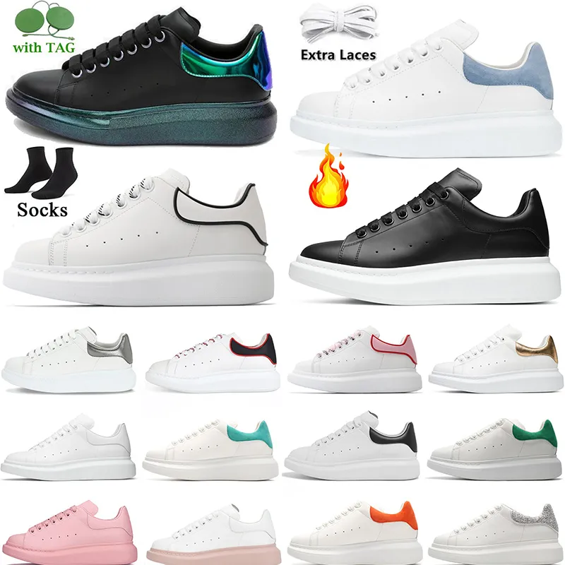 Top Designer Femmes Hommes Baskets De Luxe Casual Chaussures Rose Bleu Vert Triple Blanc Noir Rouge Cuir De Veau En Caoutchouc Plat Mocassins Plate-forme baskets en plein air