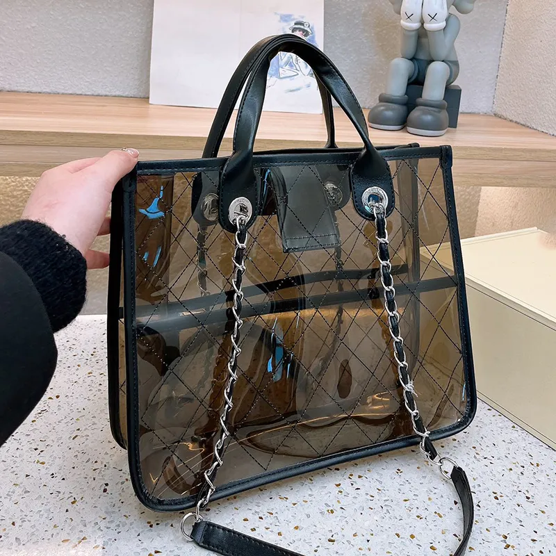 The Tote Bag Designer Bag Luxury Crossbody Handbag Fashion Beach Bag Clear Jelly Bag large Capacity Travel Brand Women Shoulder Purse Duffle Handbag Wallet