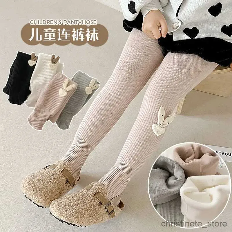 Children's pantyhose Fall winter wool tights Thickened leggings for boys  and girls baby socks Baby sock