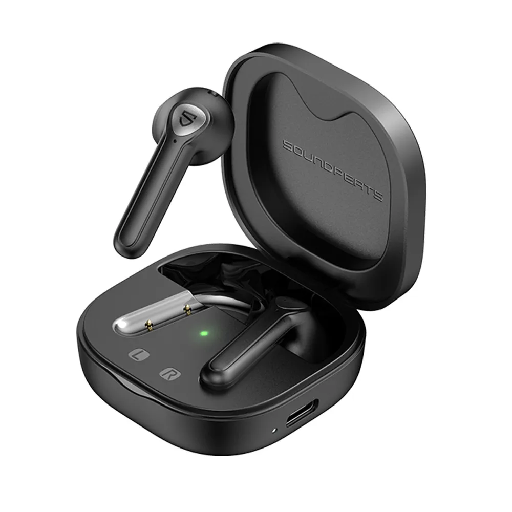 SoundPeats Trueair2 Wireless Earbuds Bluetooth v5.2 Zestaw słuchawkowy QCC3040 APTX 4 MIC CVC Szybowanie szumów TWS+ Słuchawki bezprzewodowe