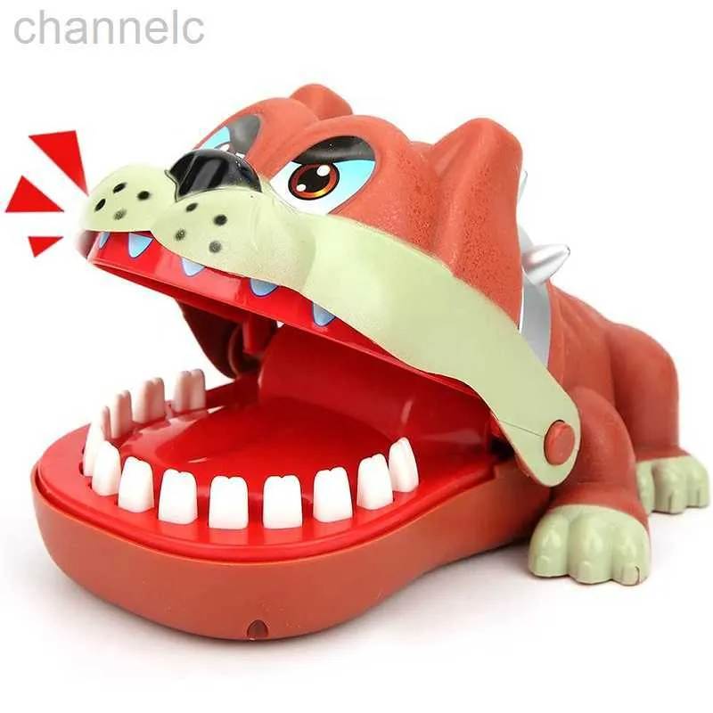 Jogos de tabuleiro Brinquedos de dentes de crocodilo para crianças mordendo o dentista da boca de dedos Funny Dogs Alligator Party Play Table com sons