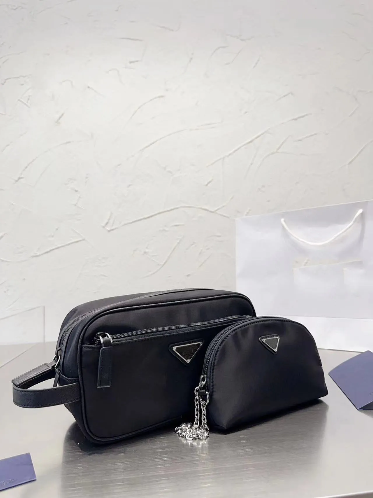 Designer toiletry store bag ladies