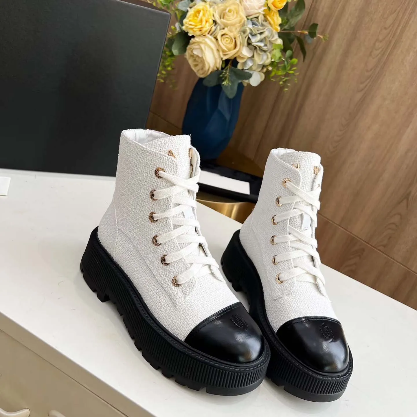 Designer Boots Paris Luxury Brand Boot Genuine Leather Ankle Booties Woman Short Boot Sneakers Trainers Slipper Sandals by 1978 S508 02