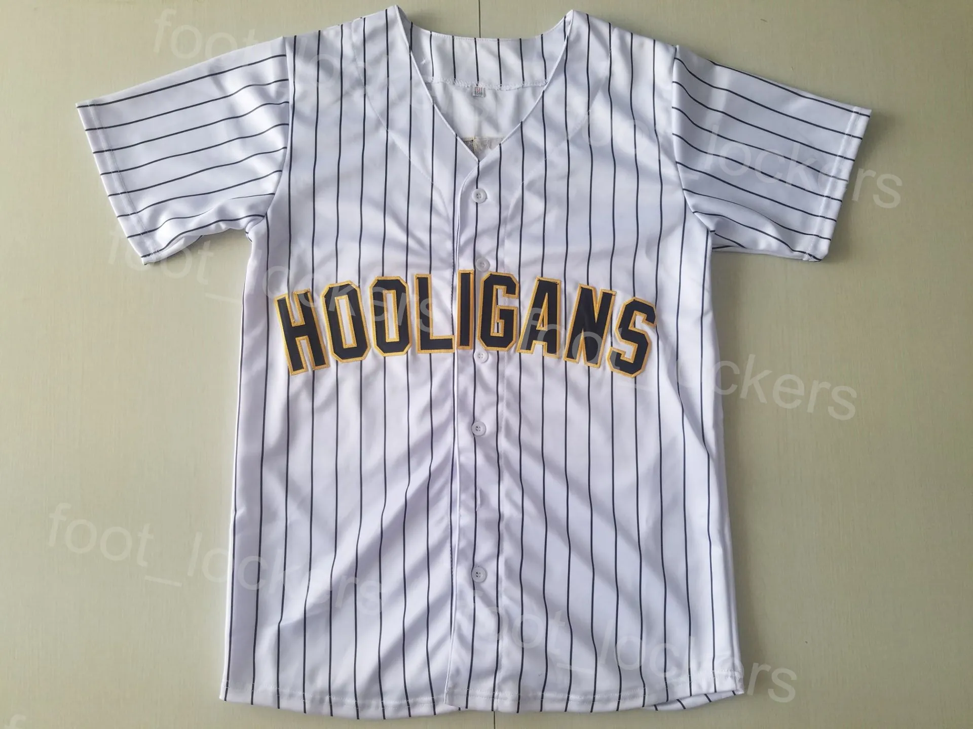 Moive Hooligans Baseball Jersey 24K Bruno Mars Pinstripe Film