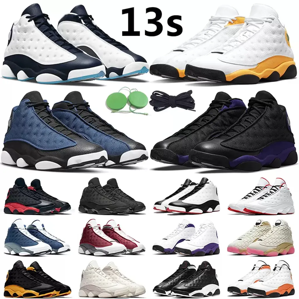 حذاء كرة السلة Jumpman 13 ، أسود فلينت ريترو ممتص للصدمات 13 ثانية ، ملاعب فاصلة للقطط ، أزرق ، أسود ، أرجواني ، نجم البحر Retros ، أحذية رياضية للرجال ، أحذية رياضية