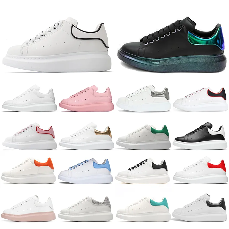 Designer casual skor trippel svart vit röd plattform dhgate läder sko mode lyxiga män kvinnor sneakers tränare storlek 36-44 platt gummi bekväma