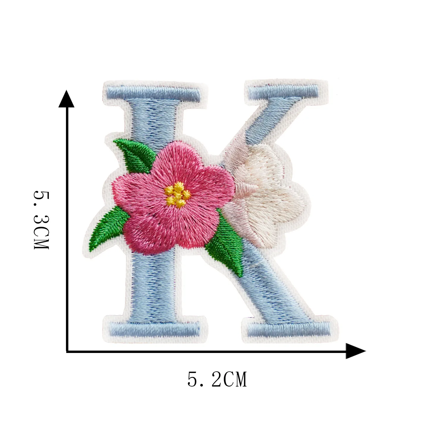 Colorful Flower Embroidered Patch Letters Iron On Sewing Notion For  Clothes, Pink Trucker Hat, Shirts, Bags A Z Alphabet Applique DIY  Accessories From Moomoo2016, $0.73