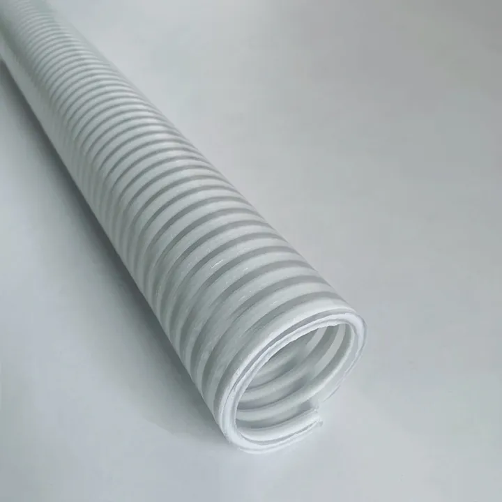 Tubo de pvc reforçado com correia de aço, tubo de enrolamento, tubo de esgoto, fabricante de tubo corrugado espiral de pvc