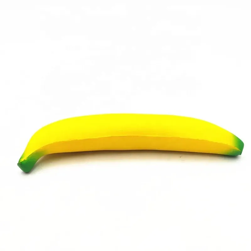 18 cm Super Slow Rebound Dekompression Spielzeugsimulation Frucht Bananenspielzeug Kinder Neuheit Toysparty Supplies DF211